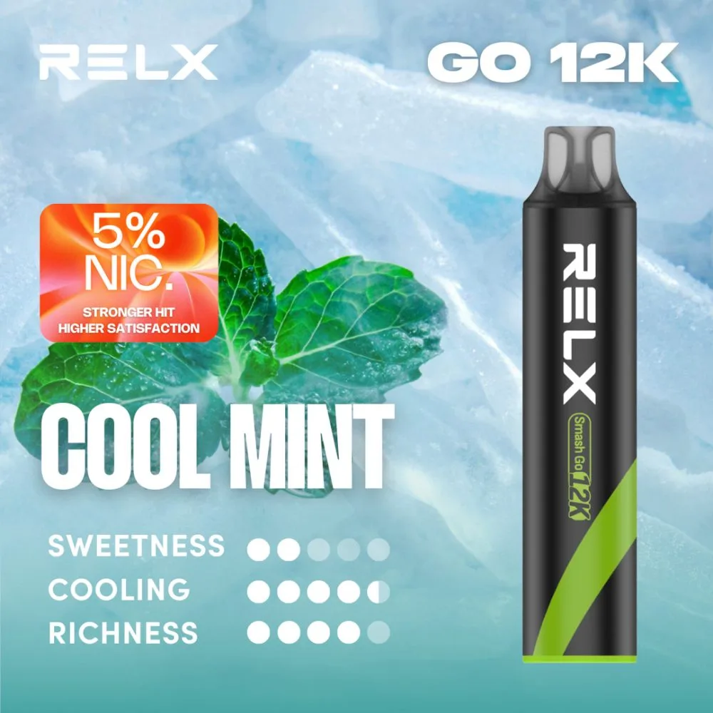 RELX 黑條 12000口