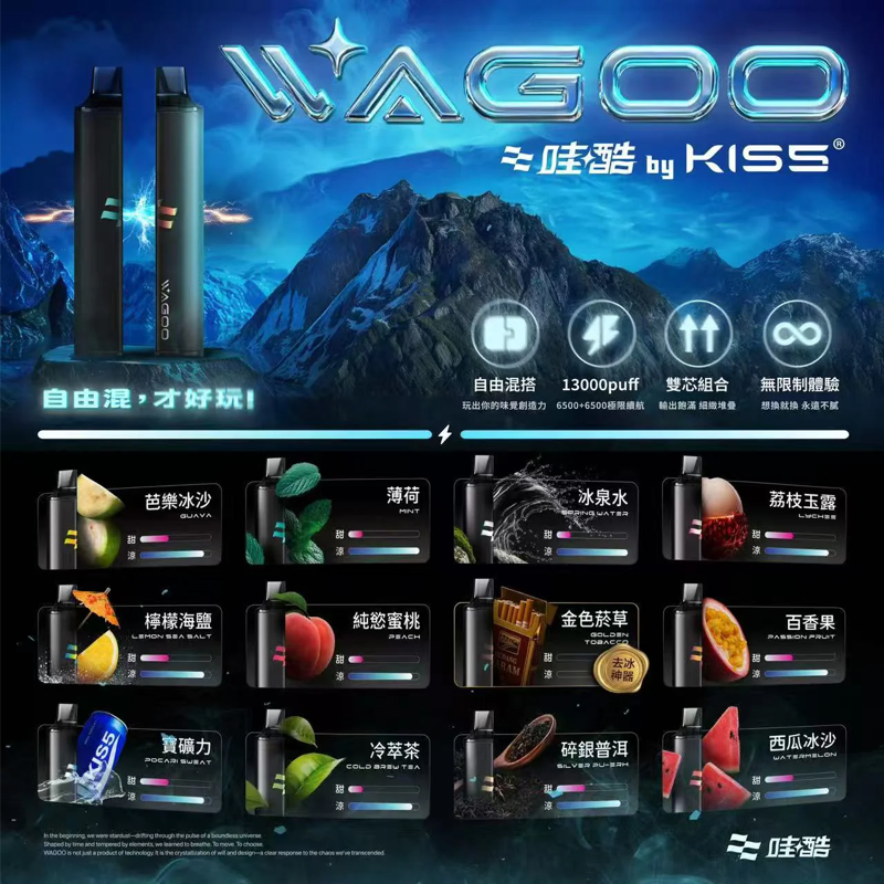 WAGOO 雙倉 13000口